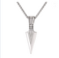 Spear necklace with chain (stainless steel)