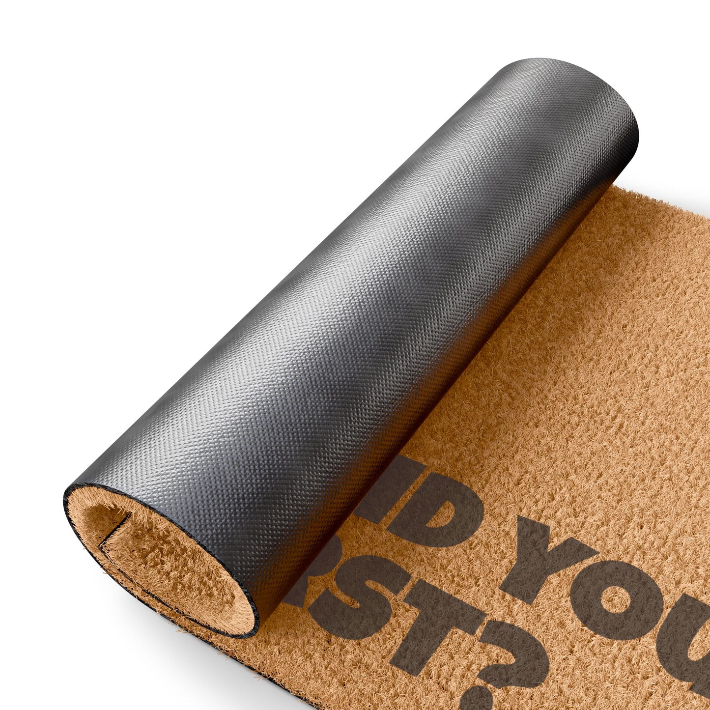 Doormat — “...But, Did You Text First?” Funny Welcome Mat