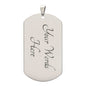 husband dog tag (firefighter)