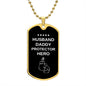 husband dog tag (boxing)
