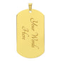 husband dog tag (firefighter)