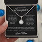 To My Beautiful Daughter (Love Mom) Eternal Hope Necklace