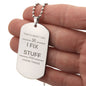 Thats What i do (dog tag)