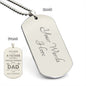 ANY MAN DOG TAG (DAUGHTER)