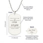 Thats What i do (dog tag)