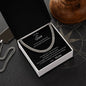 To My Son(from Mom) Cuban Link Chain