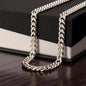 To My Son (Love Dad) Cuban Link Chain