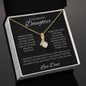 To My Beautiful Daughter(Love Dad) Alluring Beauty Necklace