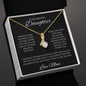 To My Beautiful Daughter (Love Mom) Alluring Beauty Necklace