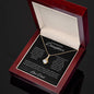 To My Beautiful Daughter(Love Dad) Alluring Beauty Necklace