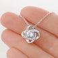 To My Wife (1) Love Knot Necklace