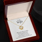 To My Wife (2) Love Knot Necklace