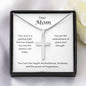 Dear Mom (1) Stainless Cross Necklace
