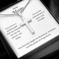 Dear Mom (1) Stainless Cross Necklace