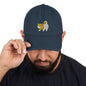 Whats Up Shiba Butt Distressed Dad Hat